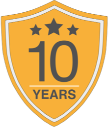 10 years of Coding with Kids Academy shield